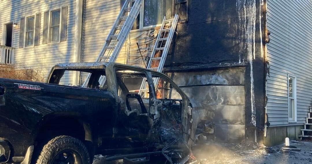 Truck fire spreads to Hampstead home | New Hampshire | eagletribune.com