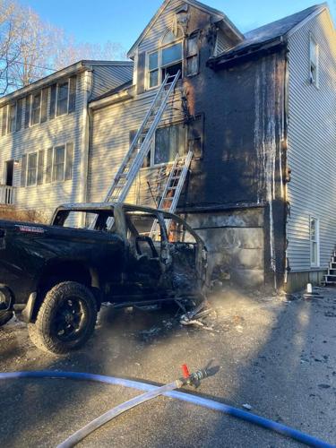 Truck fire spreads to Hampstead home | New Hampshire | eagletribune.com
