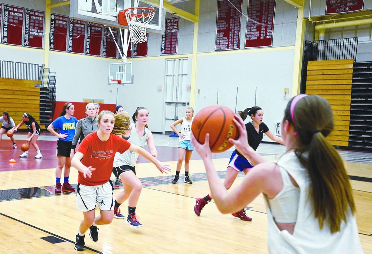 PHOTOS North Andover girls basketball practice Gallery