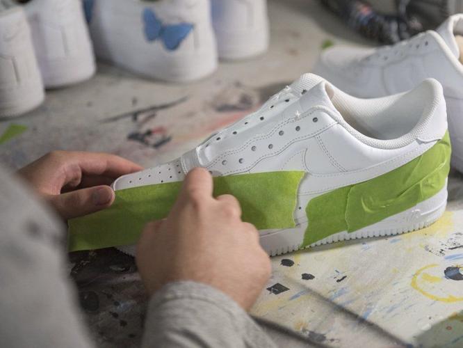 Nike Tags The Air Force 1 Low With Spray Paint Swooshes - Sneaker News