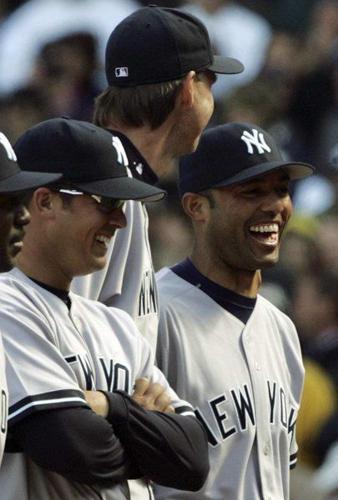 Boston Red Sox Honor New York Yankees Closer Mariano Rivera At Fenway Park