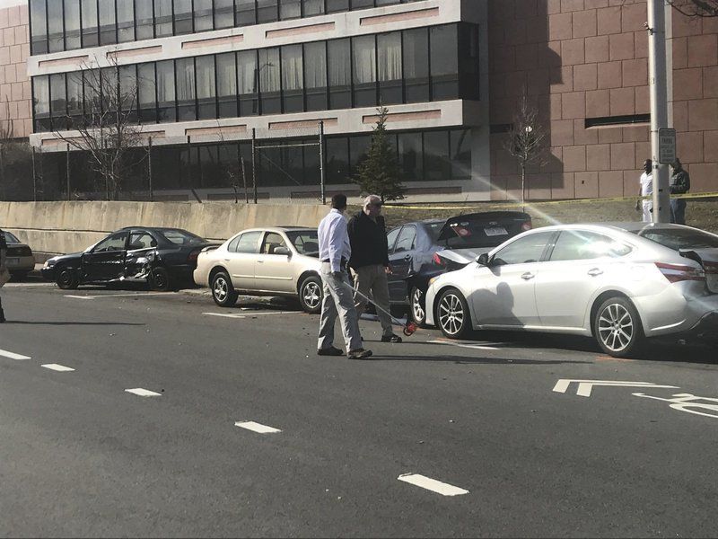 7car crash at GAR Park sends man, 60, to hospital Haverhill