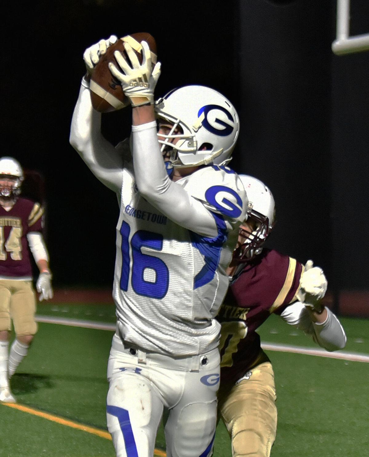 Whittier Tech. defeated Georgetown high 32-24 in football playoff action.