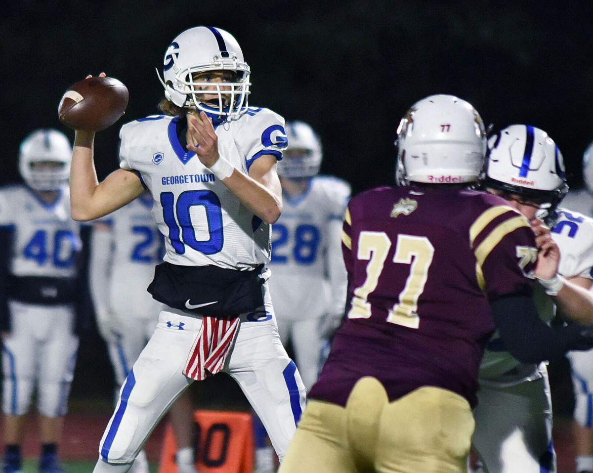 Whittier Tech. defeated Georgetown high 32-24 in football playoff action.