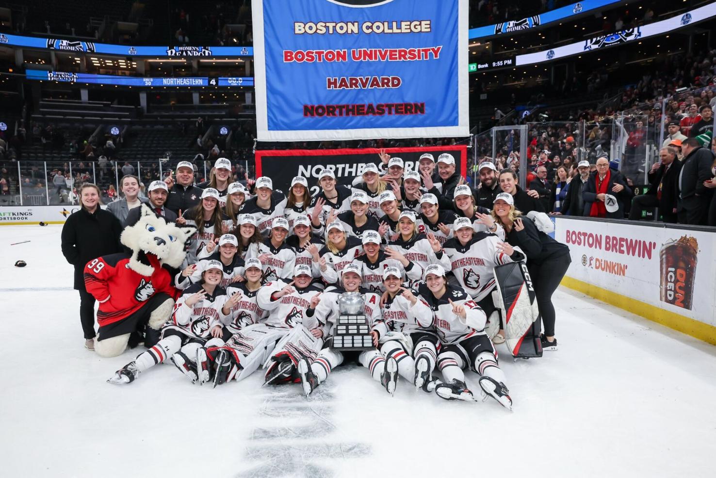 Shannon scores to help NU win fourth straight Beanpot title Sports