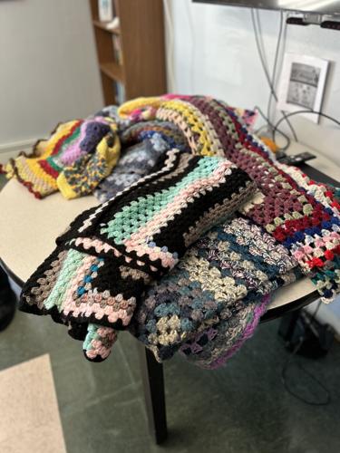 Stitching success: Female inmates learn to crochet, donate blankets to  Lawrence dog pound, News