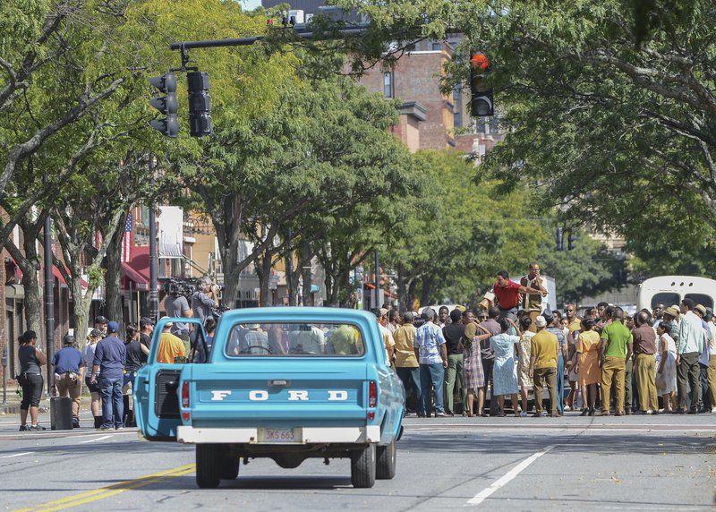 Lawrence Riots Film crews take over downtown Lawrence | News | eagletribune.com