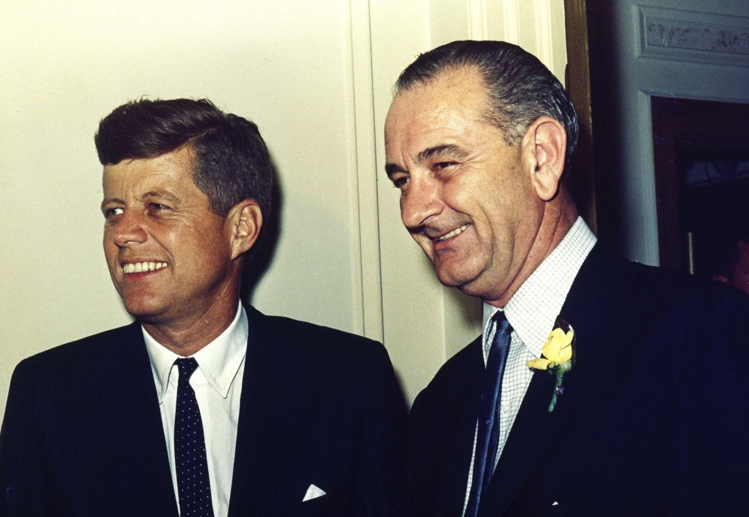 John F. Kennedy, John Kennedy, JFK, Lyndon B. Johnson, Lyndon Baines