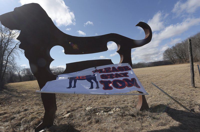 'American Dog' begs Pats' Brady to stay | Haverhill ...