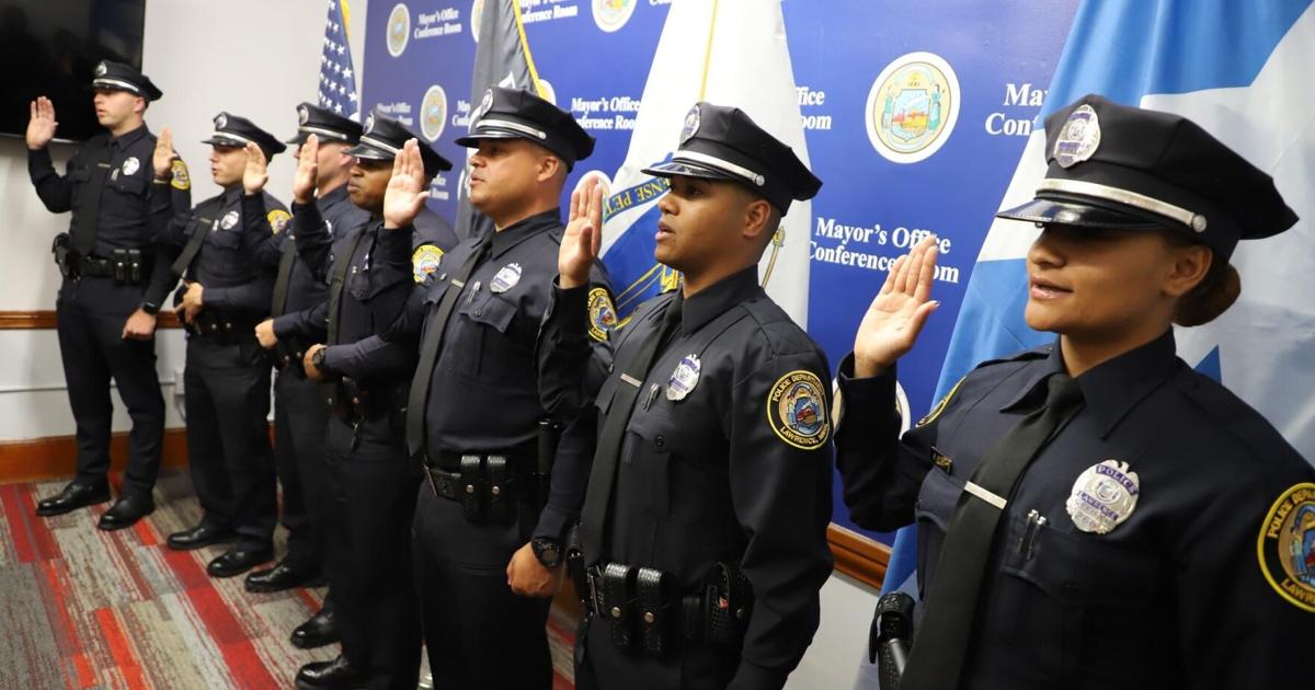 New officers join Lawrence police while search for new chief unclear ...