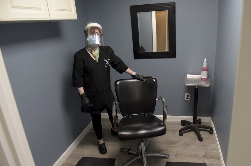 Back in business and style Salons, open in Mass.; more