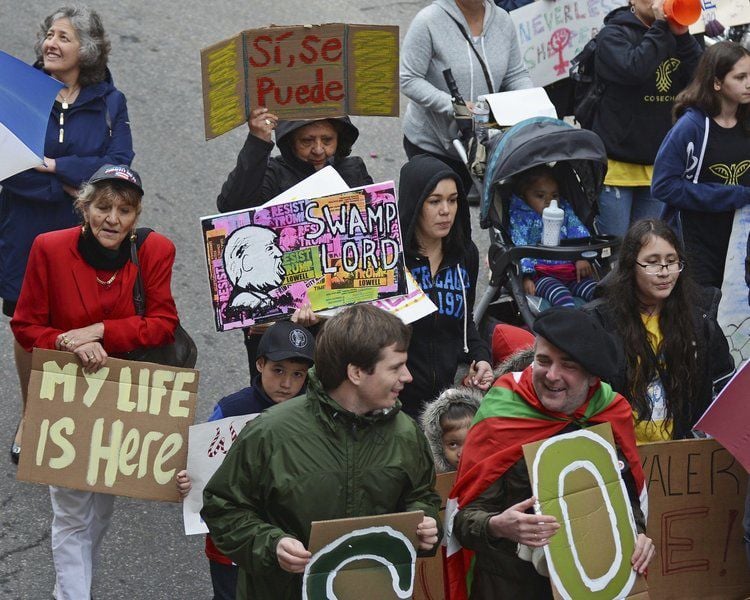 Marching for immigrant rights | Merrimack Valley | eagletribune.com