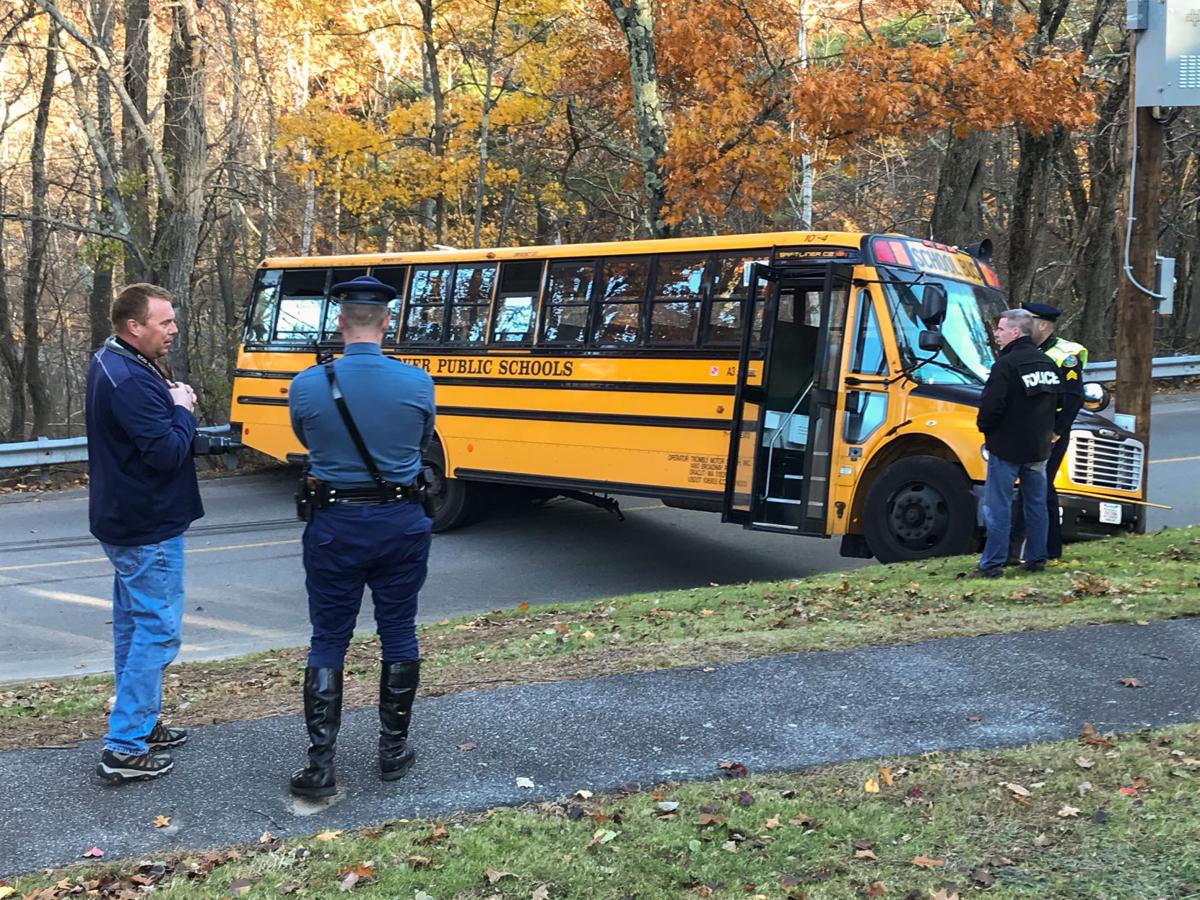 No injuries in Andover bus crash News