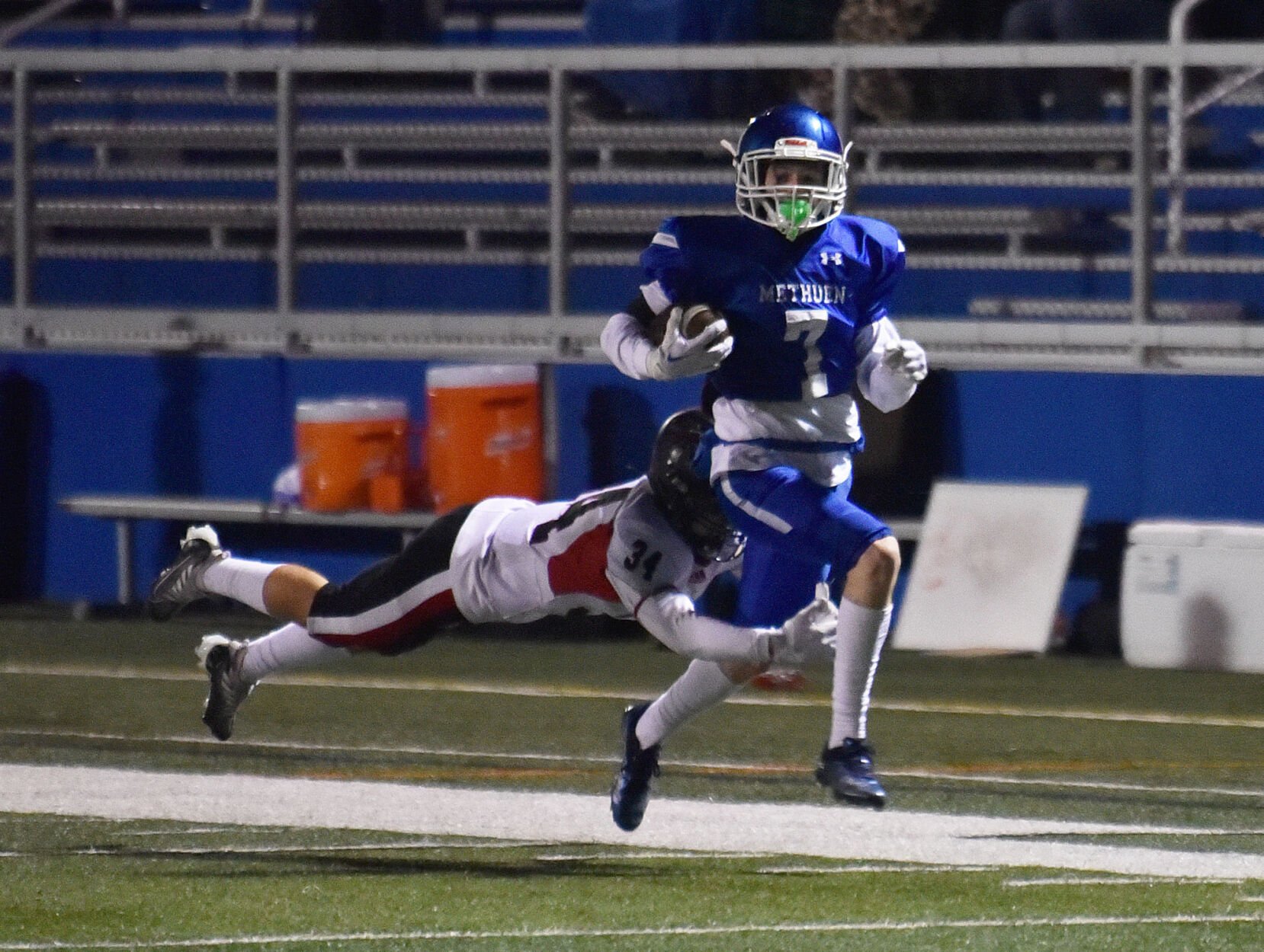 Under The Lights: Highlights From Methuen Vs. North Andover Football ...