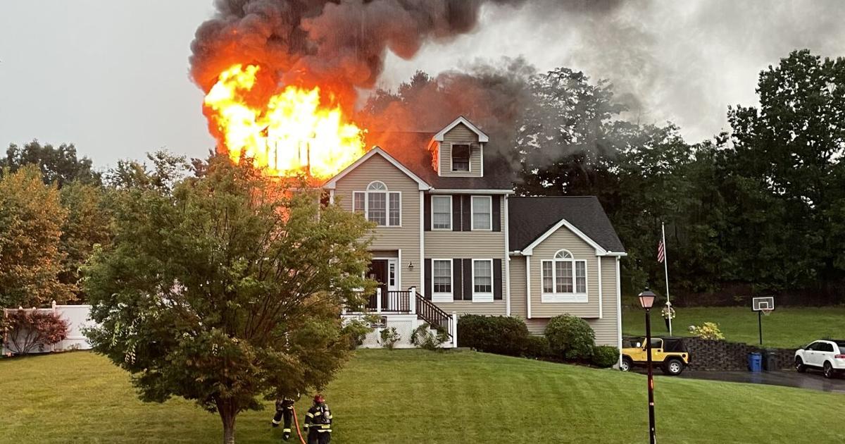 Doesnt feel real Lightning ignites house fire in Haverhill Doesnt feel real Lightning ignites house fire in Haverhill