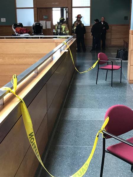 Courthouse Spill Prompts Hazmat Response Haverhill
