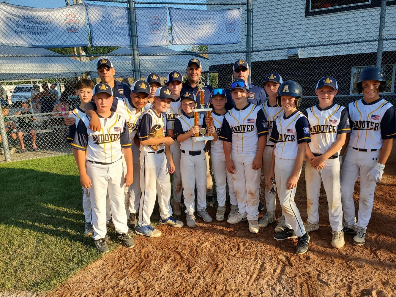 Andover ends run as fourth best team in the state; 12yearold allstar baseball team eliminated