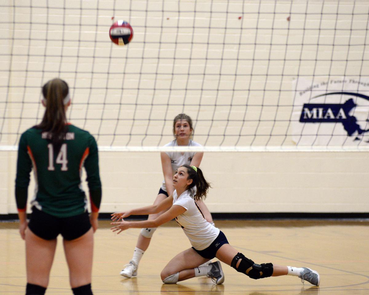 Andover girls volleyball Division 1 state semi final Gallery