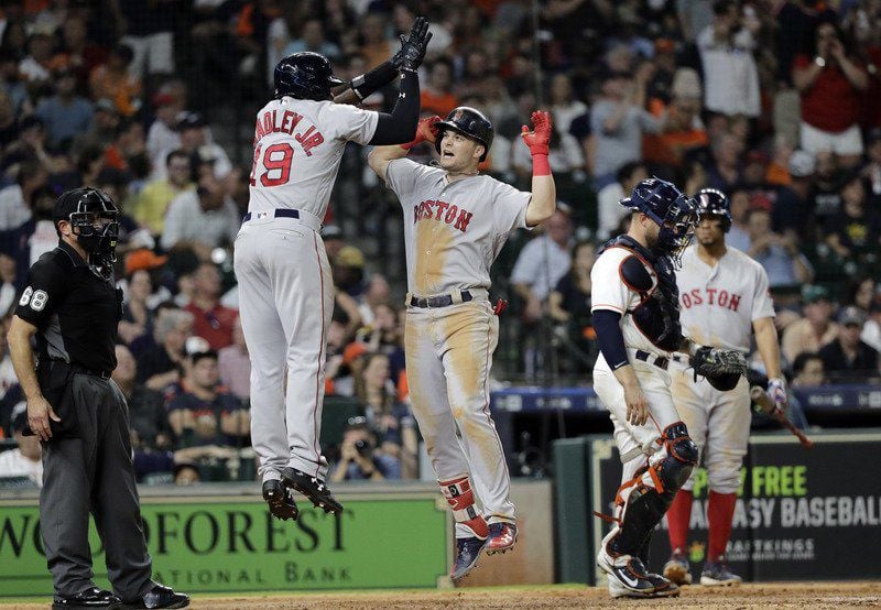 Andrew Benintendi to lead off for Boston Red Sox; Mookie Betts 2nd