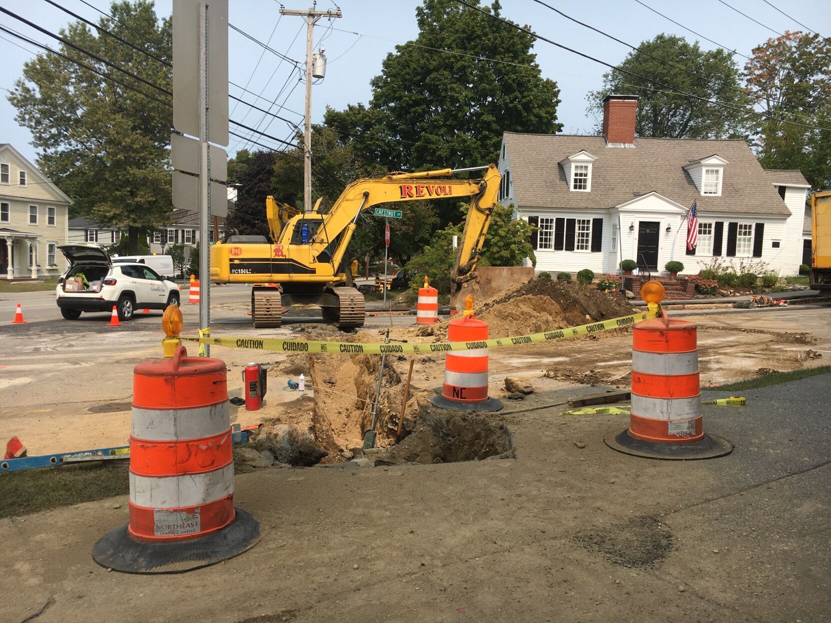 UPDATE: Columbia Gas Shut Off Gas Main, Should Be Repaired By 6:30 P.m ...