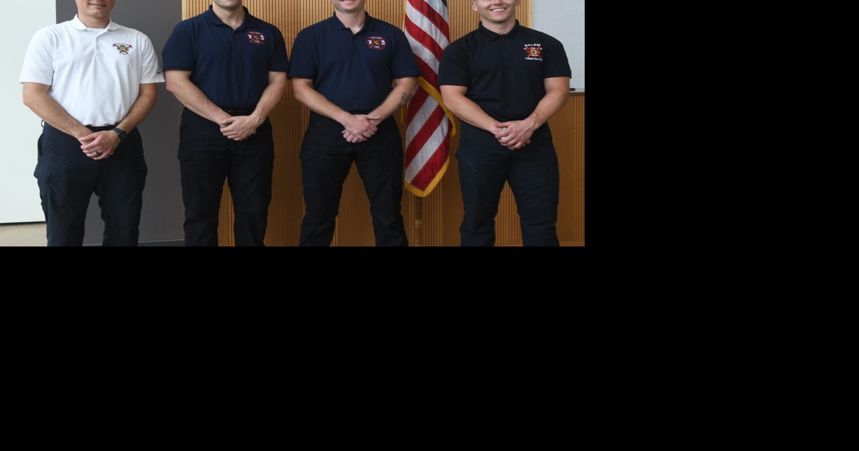 Fire recruit aids cyclist suffering heart attack