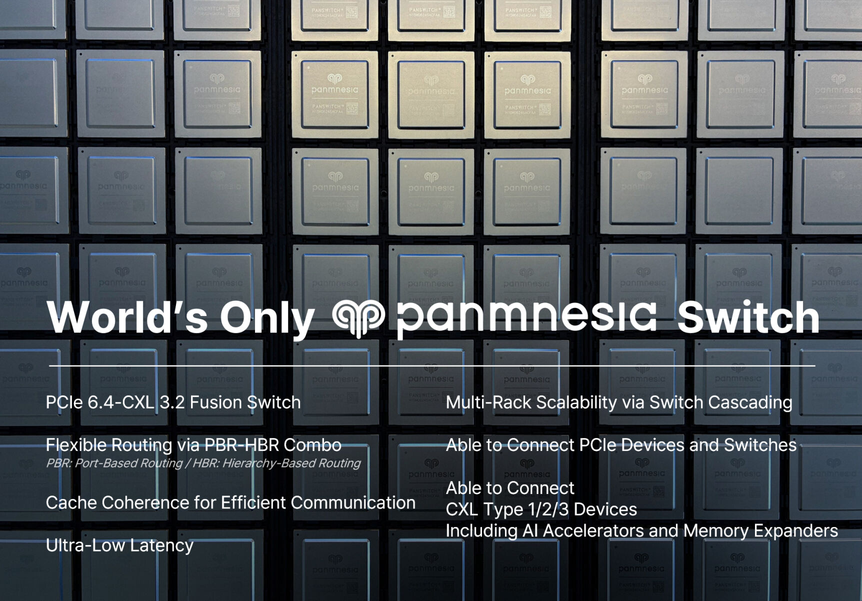 CORRECTING and REPLACING Panmnesia to Mass-Produce PCIe 6.4-CXL