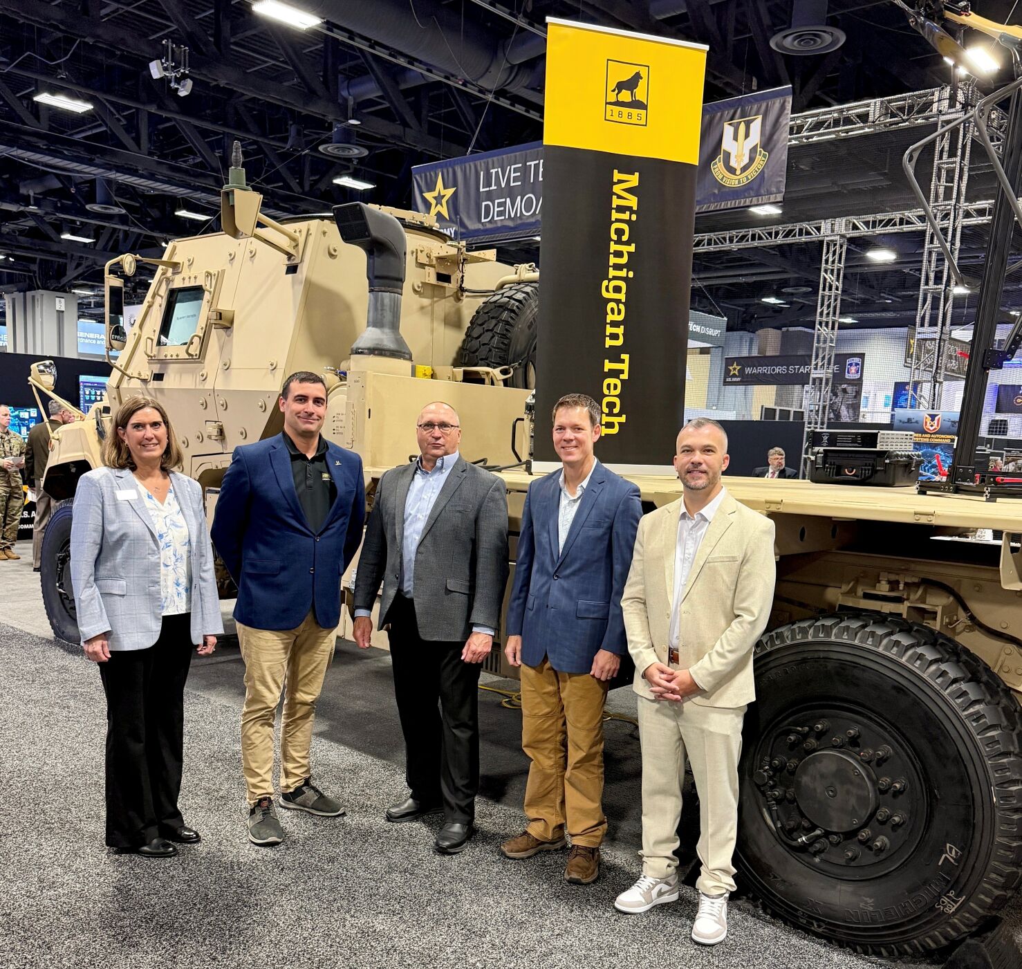 Oshkosh Defense Partners with Michigan Technological University's