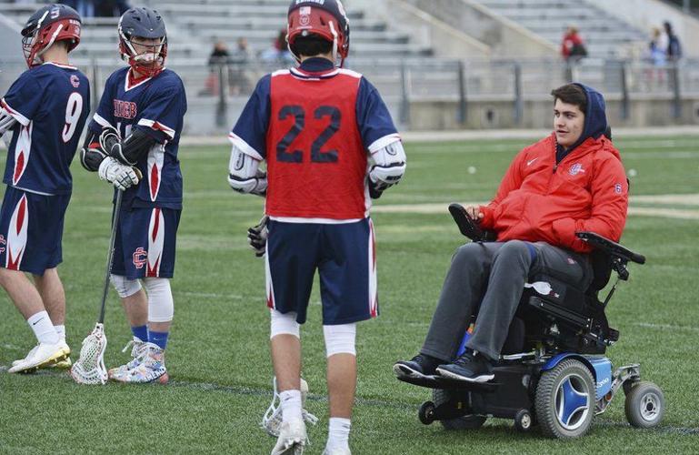 JACK'S BACK Paralyzed former Central lacrosse player returns to