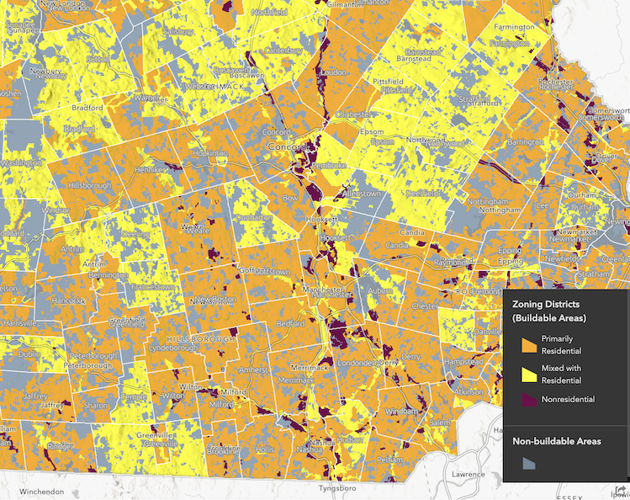 Why the lack of NH housing? New zoning map offers answers News