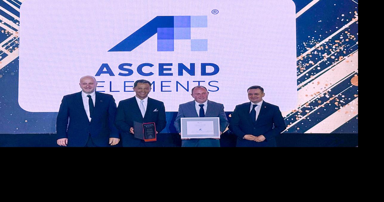 CORRECTING and REPLACING Polish Investment and Trade Agency (PAIH) Names Ascend Elements’ Project Apex 2 Manufacturing Investment of the Year
