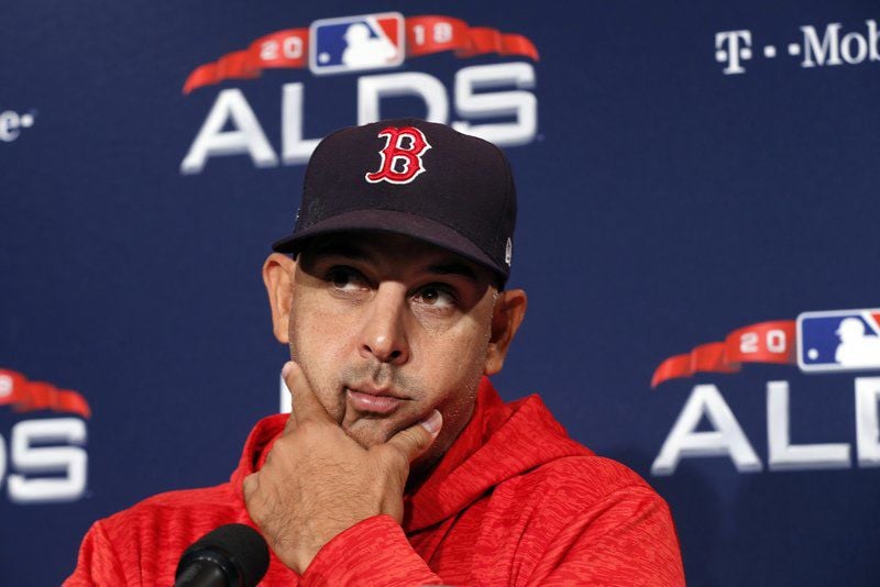 Alex Cora: 'I'm fine with what we have' as Jackie Bradley Jr