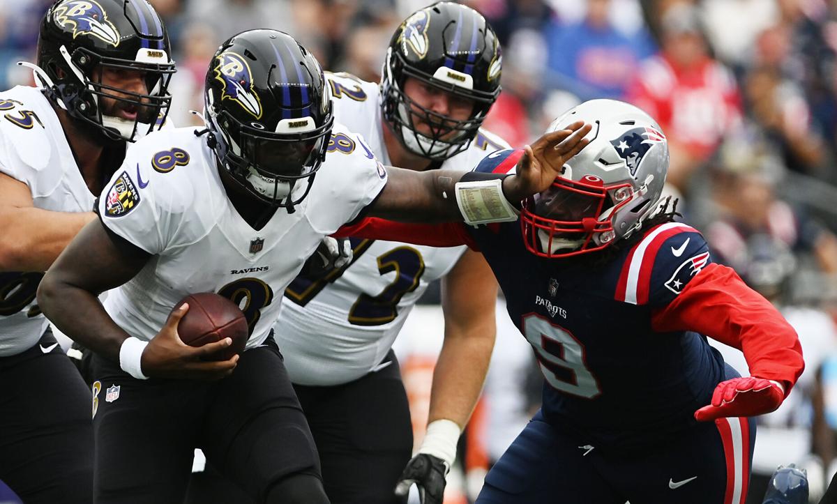 Jackson, Ravens hand first loss to Patriots – Lowell Sun