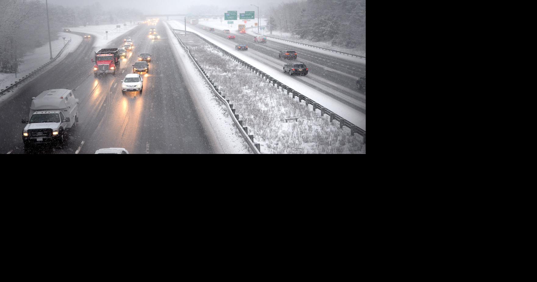 Snow brings messy morning commute in Merrimack Valley, Southern New