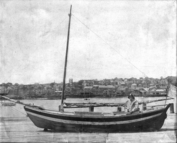 Alone at sea celebrating Independence News