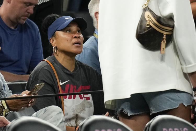 Dawn Staley enjoys different Olympic view. In Paris, she's a fan