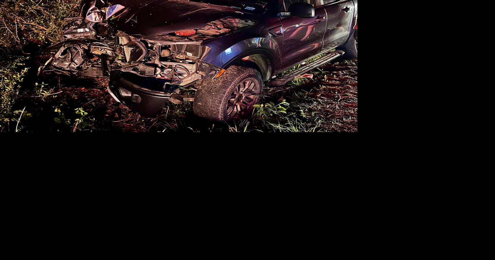 80-Year-Old Driver Injured After Truck Crashes Into Tree in Jasper ...