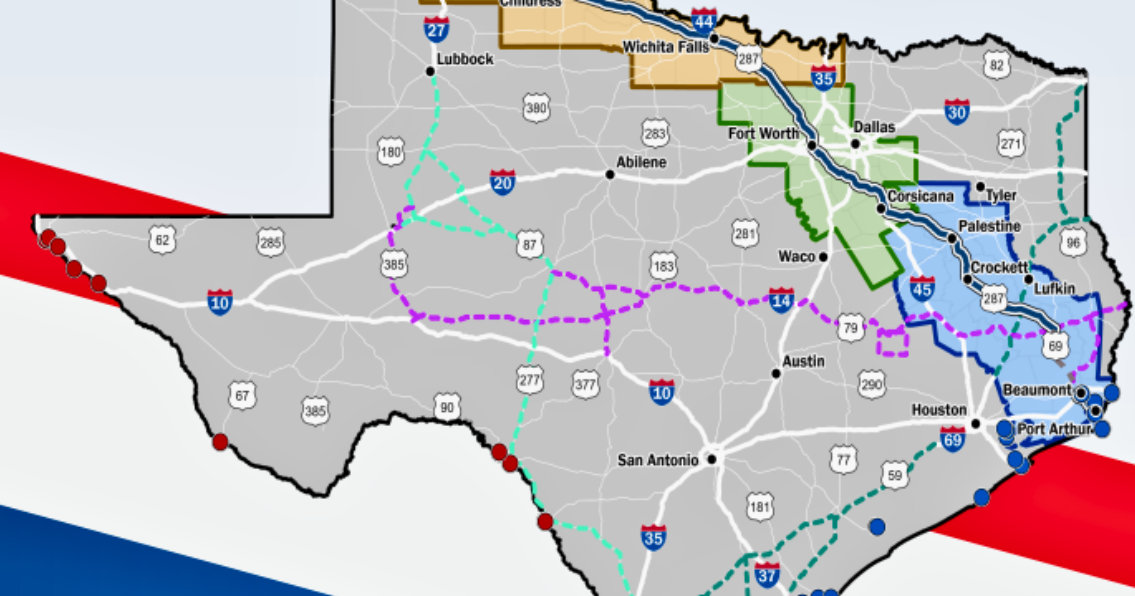 Near Jasper, Through Woodville: New Study Says US 287 Could Become