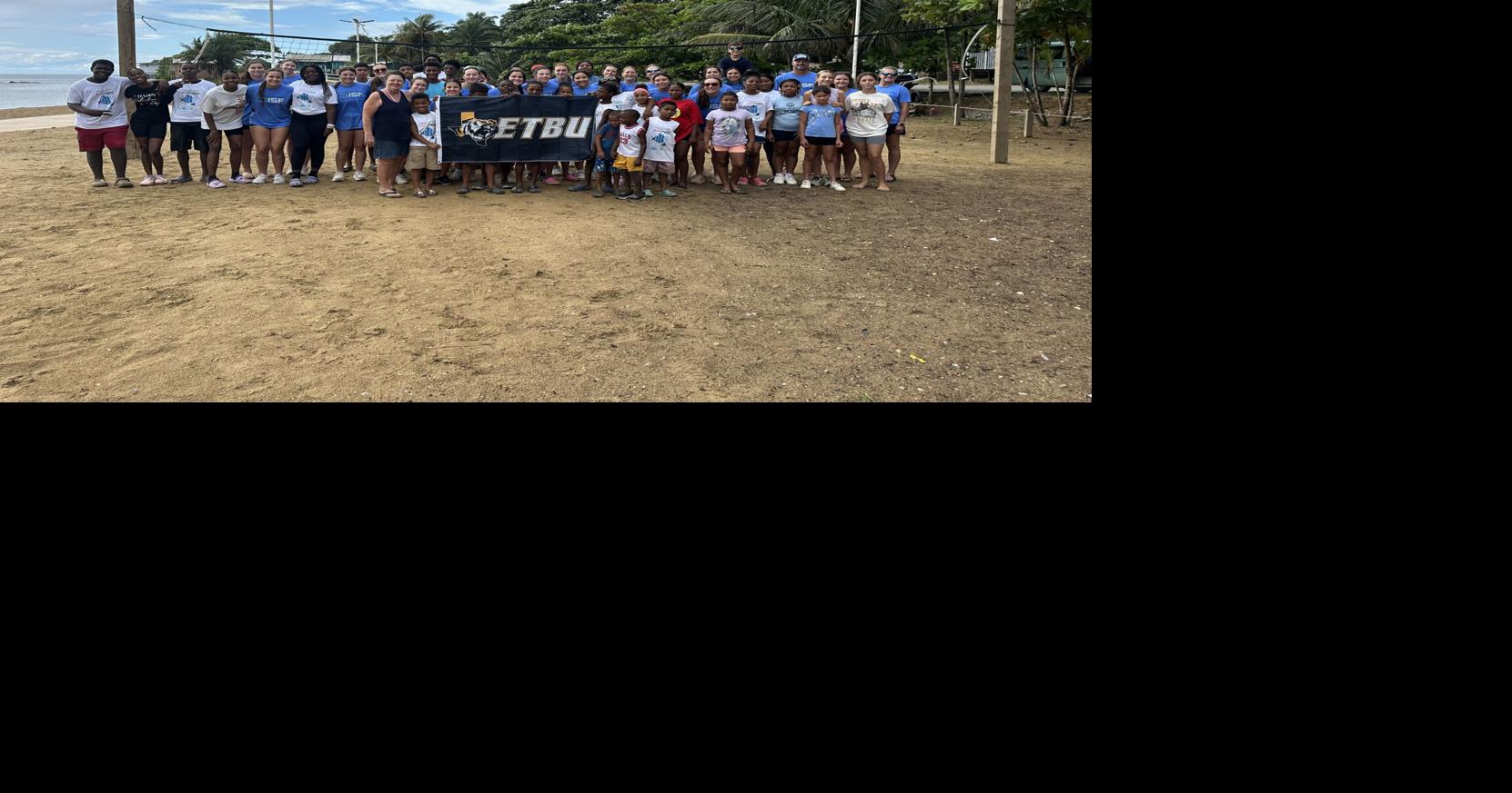 ETBU Beach Volleyball team serves Honduras communities on TAME trip