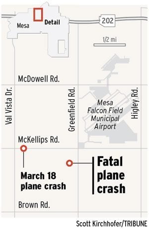 Two EV men among dead in Mesa plane crash 