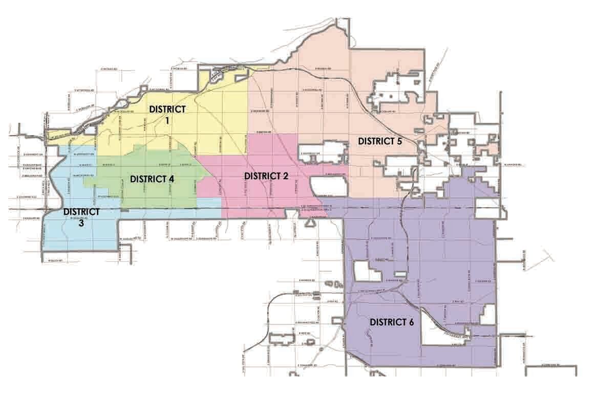 Mesa prepares to shuffle the council district deck - Vimarsana News