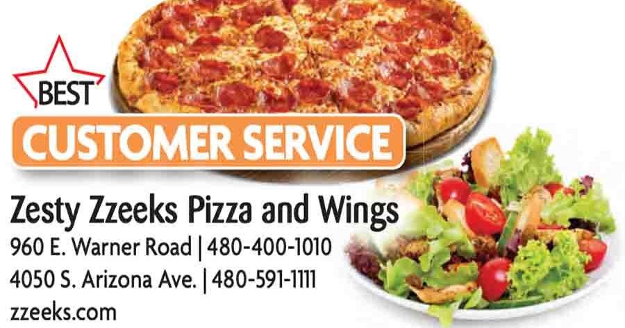 Zesty Zzeeks Pizza and Wings | Business Services ...