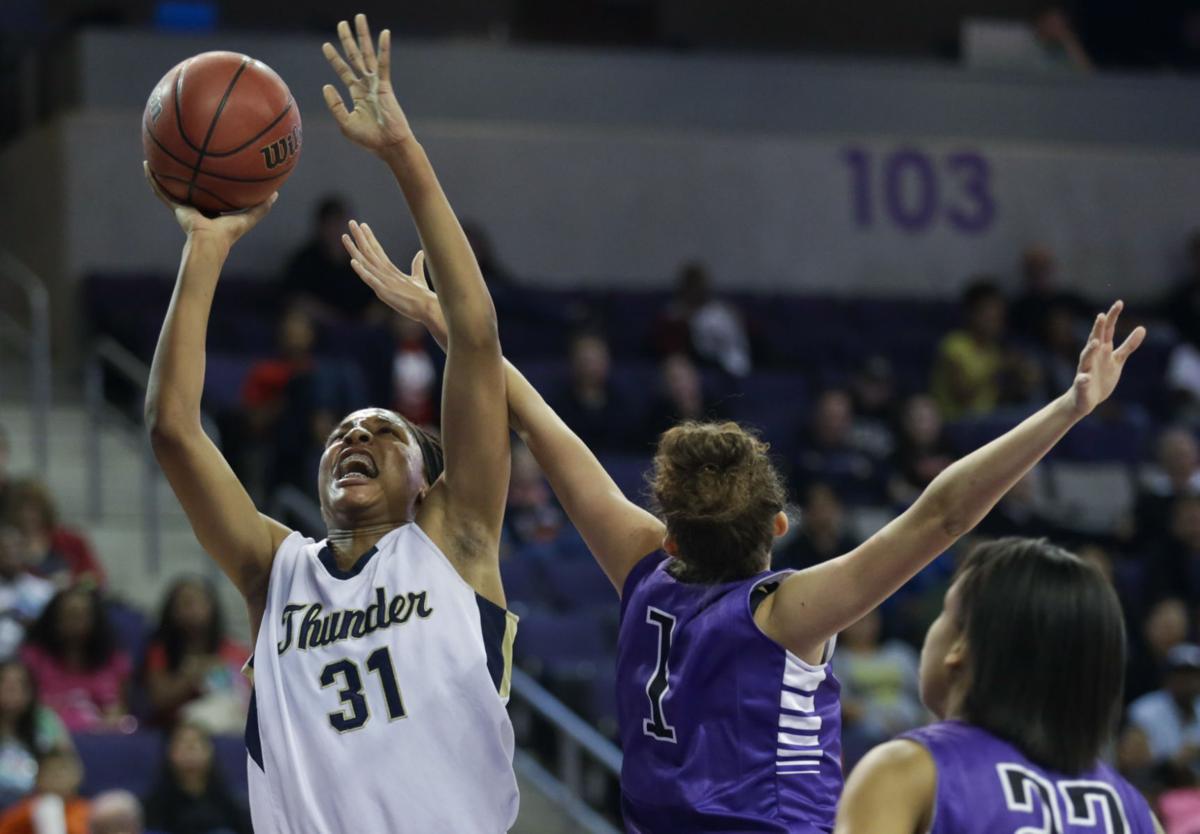 Girls State Basketball Defending Champ Desert Visa Upset By Millennium Photos Video Eastvalleytribune Com