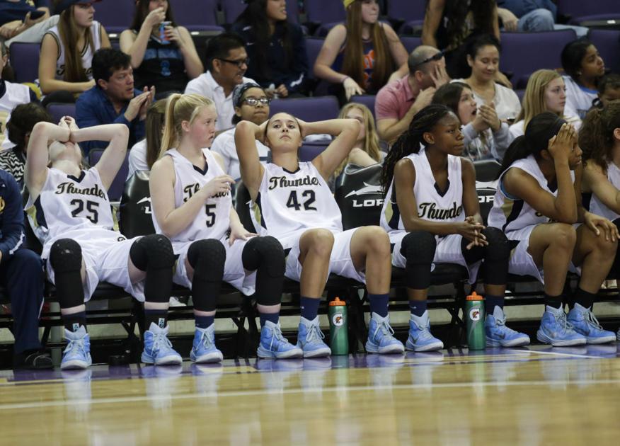 Girls State Basketball Defending Champ Desert Visa Upset By Millennium Photos Video Eastvalleytribune Com