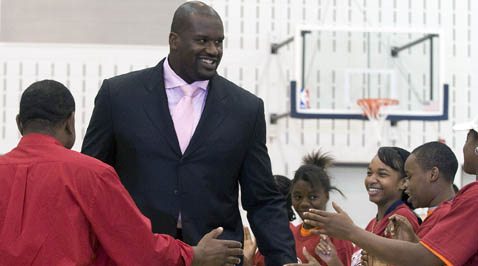 Shaq in Cleveland – New Motto: “Win a Ring for the King!”