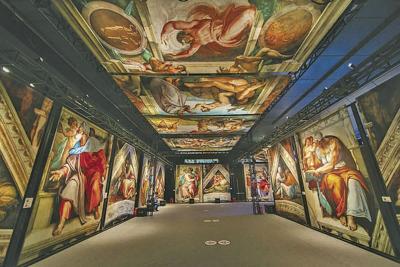 Sistine Chapel Exhibit Gives Unique Look At Frescoes Get Out Eastvalleytribune Com Sistine Chapel Exhibit Gives Unique Look At Frescoes Get Out Eastvalleytribune Com