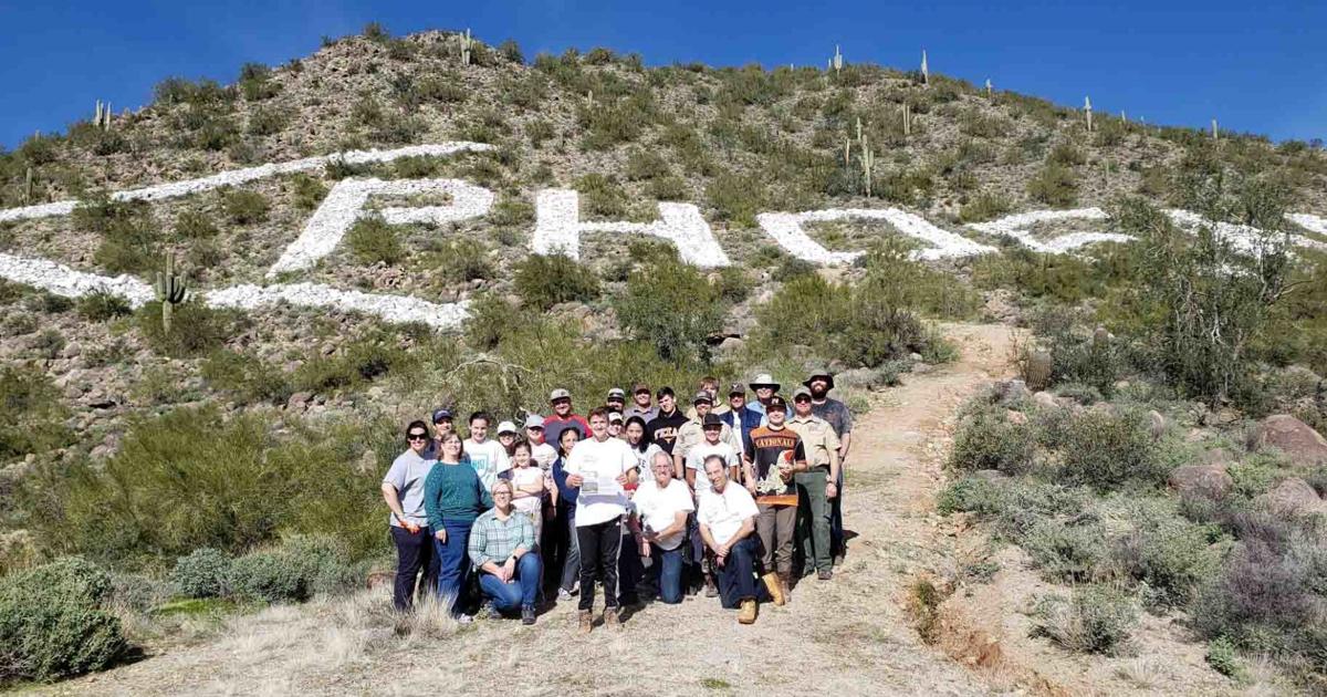 Scouts revive ‘Phoenix’ marker on Usery Mt. | Our Community ...