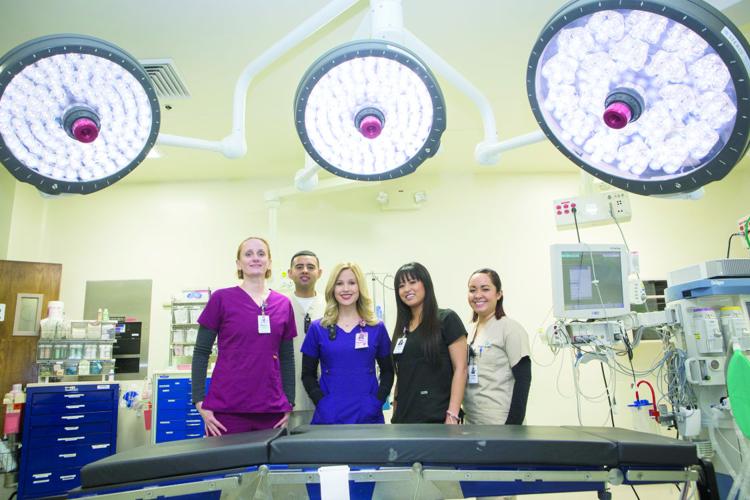 Color coded Banner Health employees don specific colors Arizona