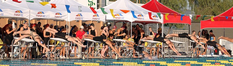 Girls swimming state championships: Xavier wins, Simonovic shines