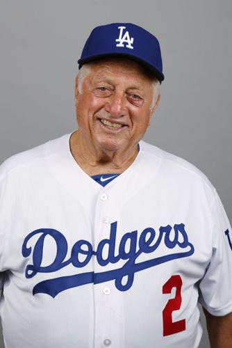 Tommy Lasorda Autographed Signed Los Angeles Dodgers Smiling in