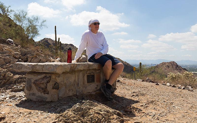 Weary Hikers Rest On Memorial Benches In Arizona Mountains Arizona Eastvalleytribune Com